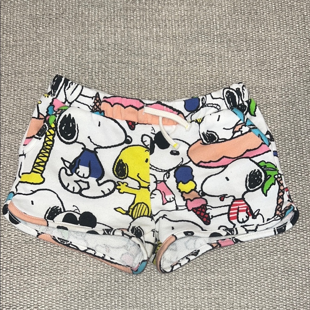 Zara girls shorts (Peanuts Collection)